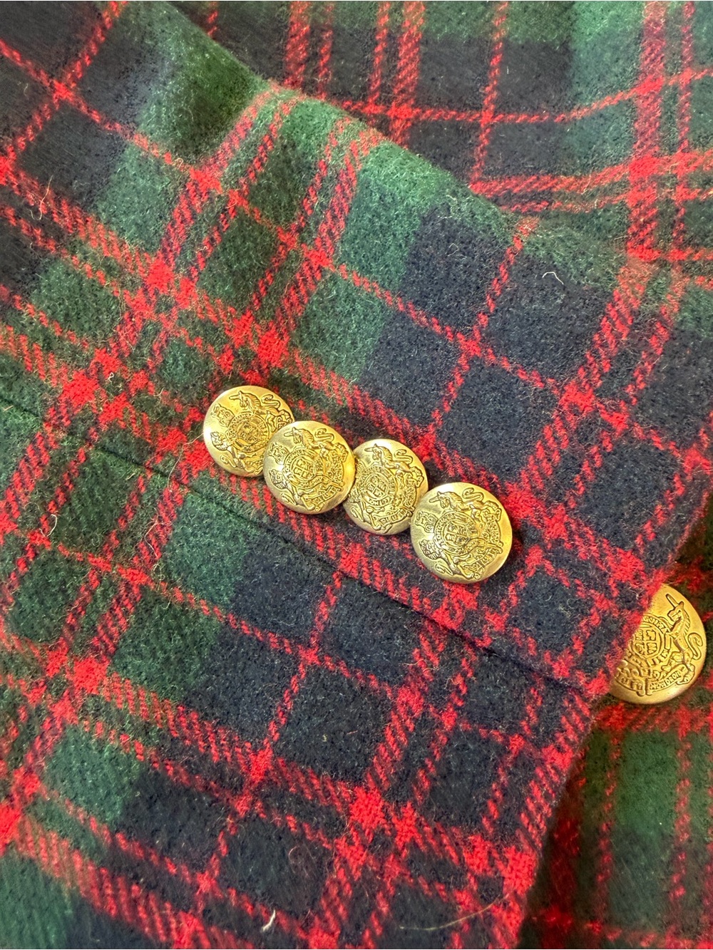 J. Crew Schoolboy Plaid Wool-Blend Women’s Blazer Size 6 - Picture 8 of 13